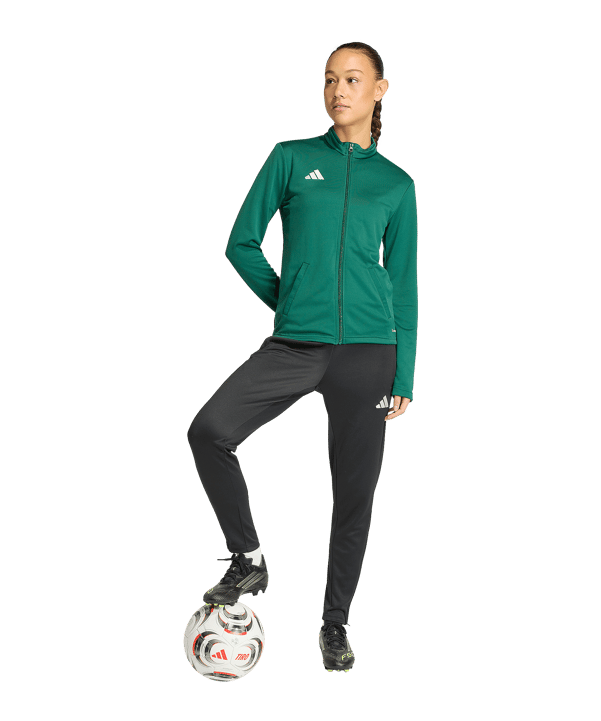 adidas Entrada 26 Trainingsjacke Damen Grün - gruen