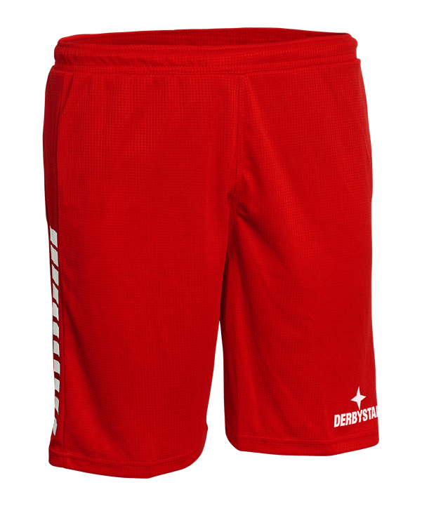 Derbystar Primo Hose mit Innenslip Rot Weiss F301 - rot