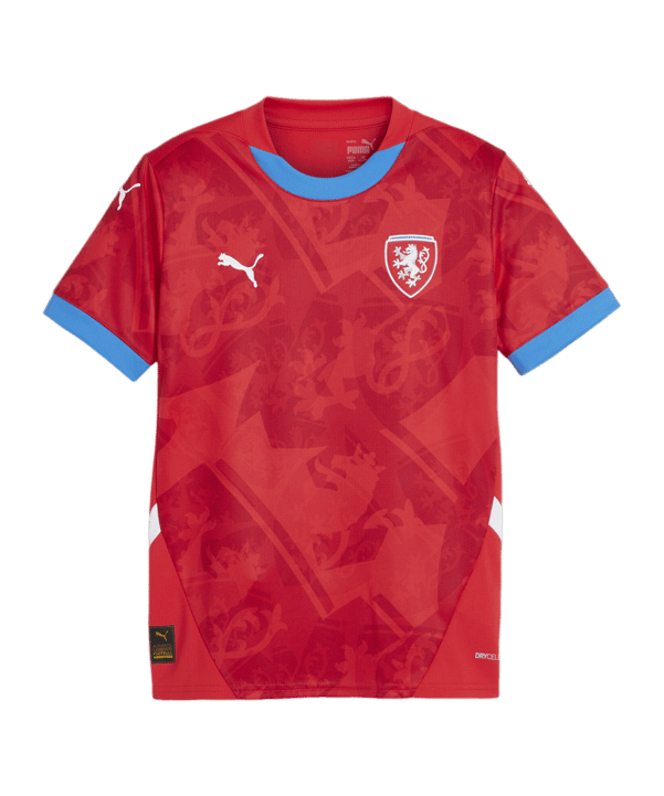 PUMA Tschechien Trikot Home 2023/2024 Kids Rot F01 - rot