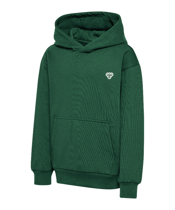 Hummel Loose Bee Hoody Kids Grün F6195 - gruen