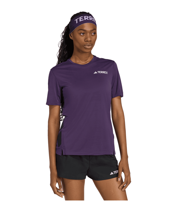 adidas Terrex Xperior T-Shirt Damen Lila - lila
