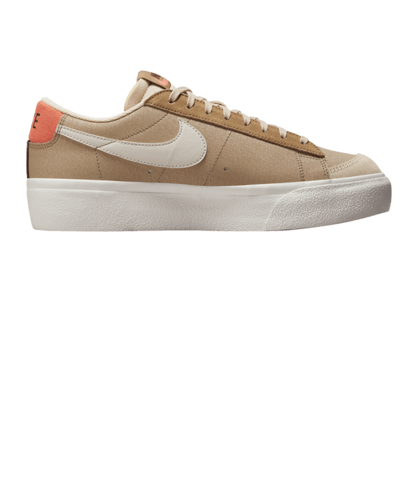 Nike Blazer Low Plattform Damen Grün Braun F200 - gruen