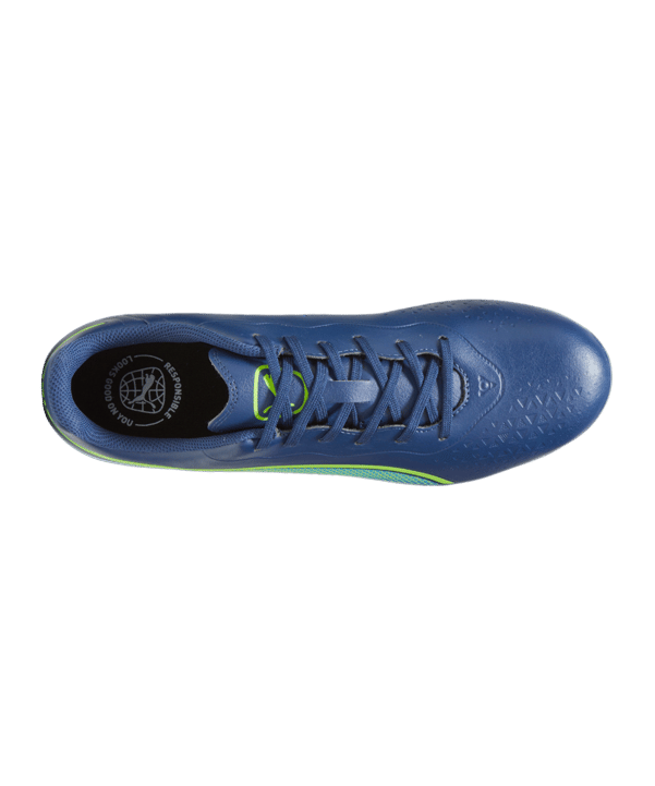 PUMA KING Match FG/AG Gear Up Blau Grün F02 - blau