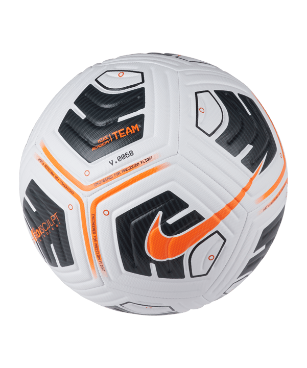 Nike Academy Team Trainingsbal Wit Oranje F101 - wit