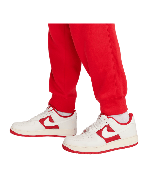 Nike Club Fleece Jogginghose Rot F657 - rot