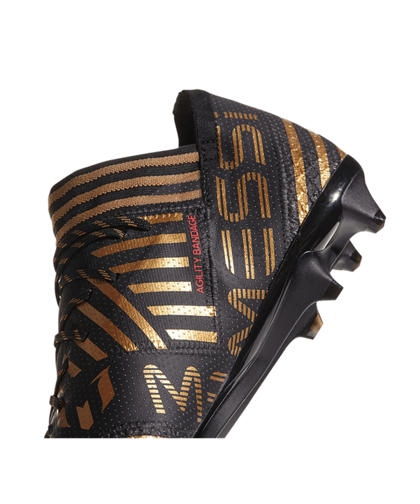 adidas NEMEZIZ Messi 17.1 FG Schwarz Rot - schwarz