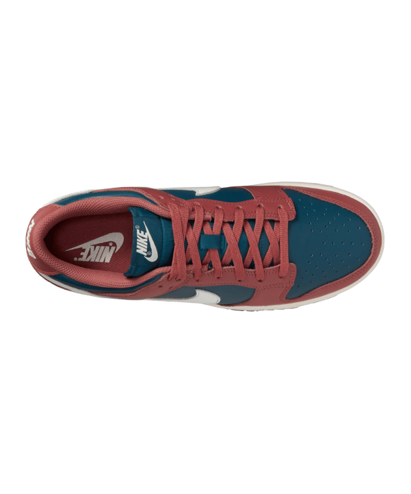 Nike Dunk Low Damen Rot Weiss Blau F602 - rot