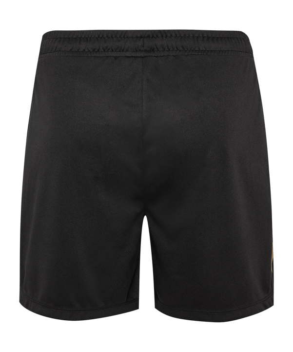 Hummel E24C Poly Short Damen Schwarz F2128 - schwarz