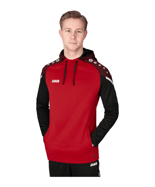 JAKO Performance Sweatshirt à capuche Rouge C101 - rouge