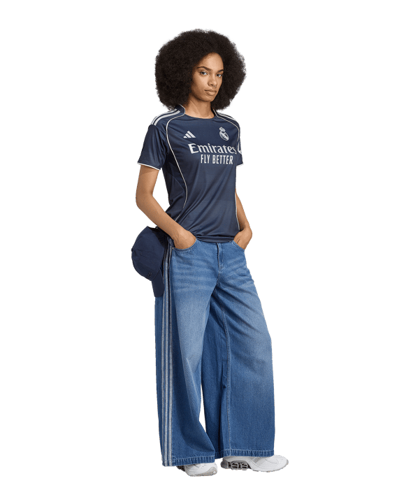 adidas Real Madrid Trikot Away 2025/2026 Damen Blau - blau