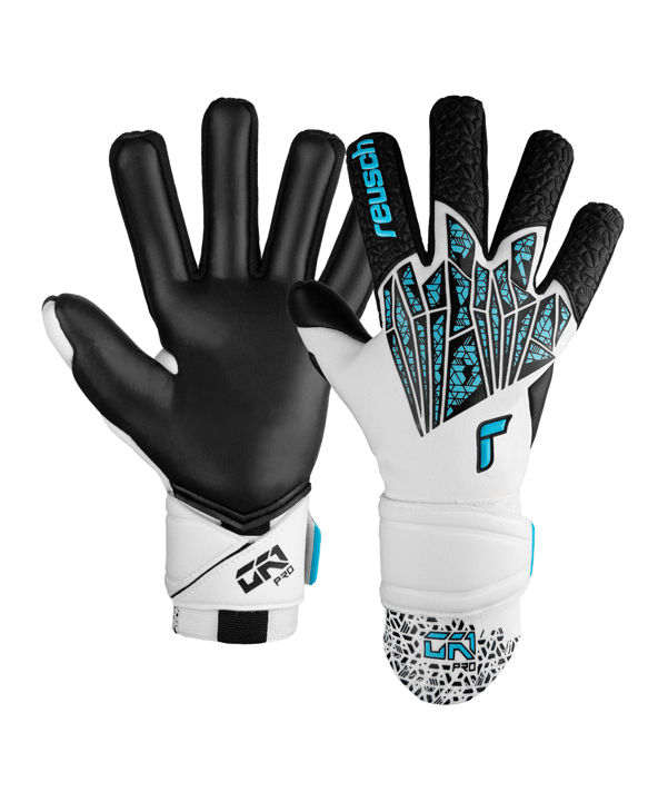 Reusch GK1 Pro TW-Handschuhe Weiss Blau F1040 - weiss