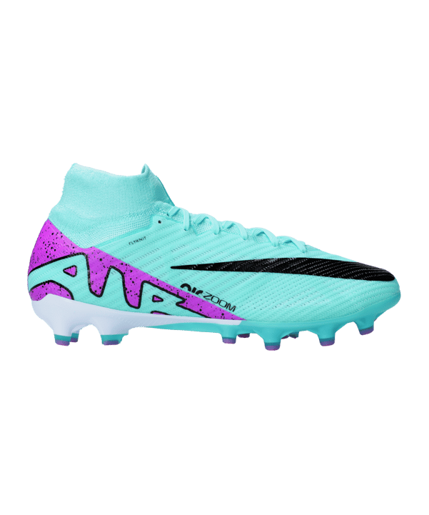 Nike Air Zoom Mercurial Superfly IX Elite AG-Pro Peak Ready Grün Pink Schwarz F300 - gruen