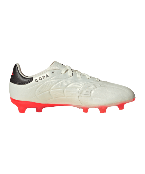 adidas COPA Pure 2 Elite FG Solar Energy Kids Weiss Schwarz Rot - weiss