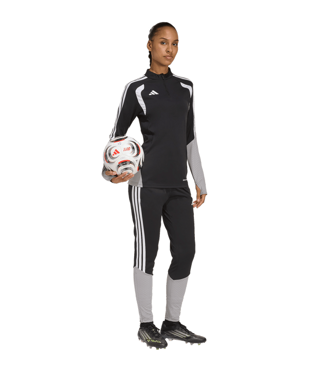 adidas Tiro 26 Training Zip Top Damen Schwarz - schwarz