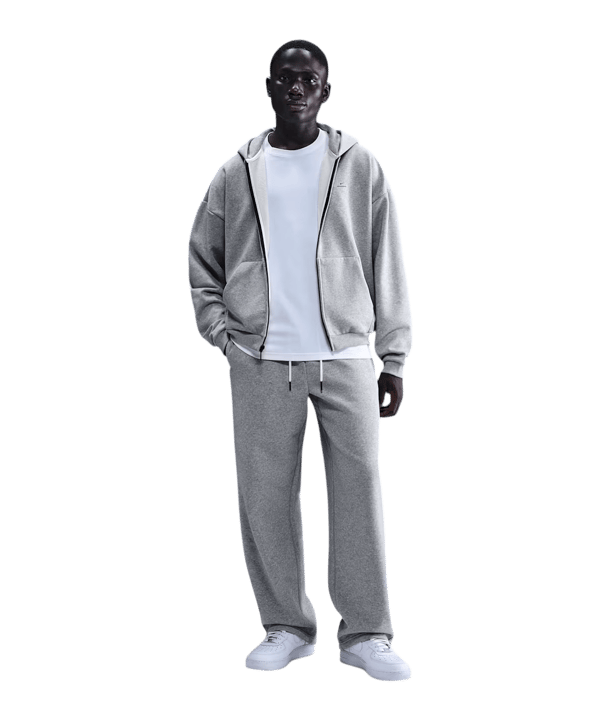 Nike Secondary Brushed Open Hem Hose Grau F063 - grau