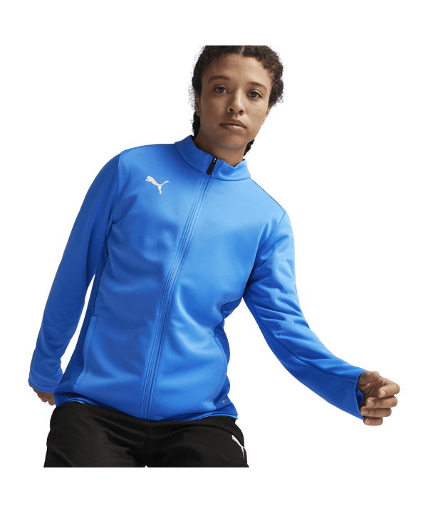 PUMA teamGOAL Trainingsjacke Damen Blau F02 - hellblau