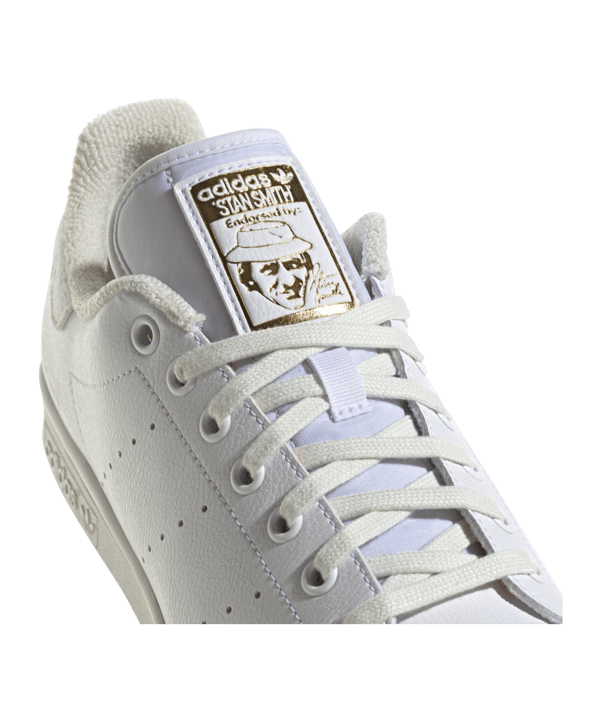 adidas Originals Stan Smith Weiss Blau Rot - weiss