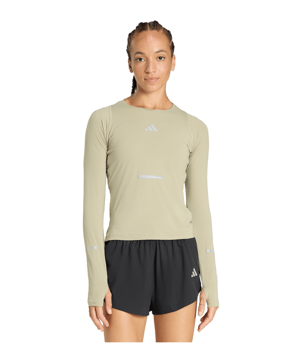 adidas adi365 Climacool Longsleeve Manica Lunga Donna Grigio - grigio