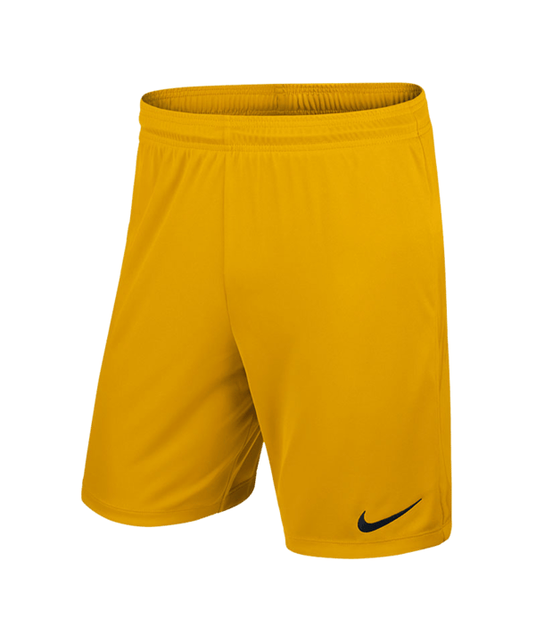 Nike Park II Short ohne Innenslip Gelb F739 - gelb