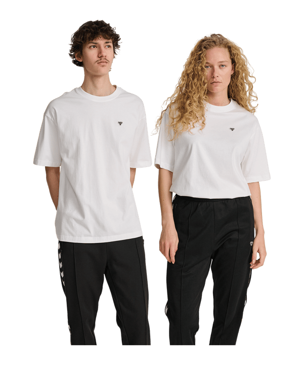 Hummel Loose Bee S/S T-Shirt Weiß F9001 - weiss