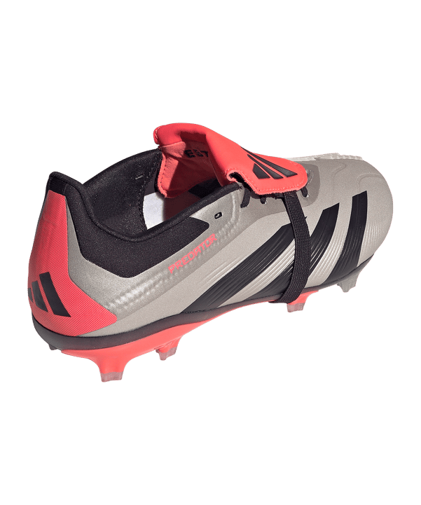 adidas Predator Elite FT FG Vivid Horizon Kids Grau Pink - grau