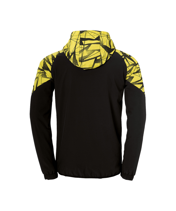 uhlsport Goal 25 Evo Woven Kapuzenjacke F07 - schwarz