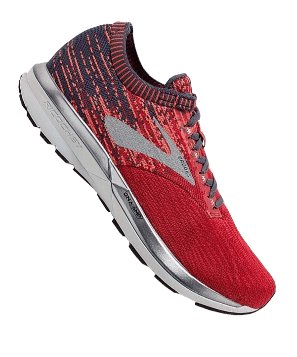 Brooks Ricochet Running Rot Orange F636 - rot