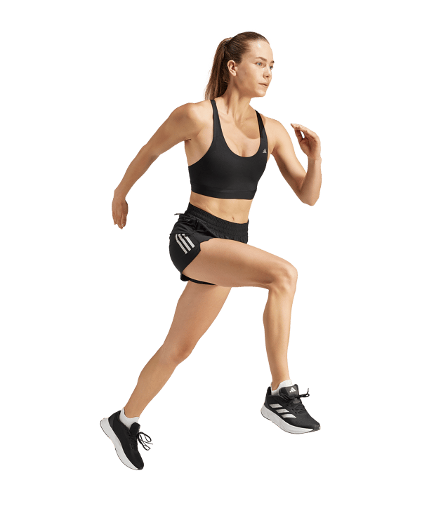 adidas Own the Run Short Damen Schwarz - schwarz