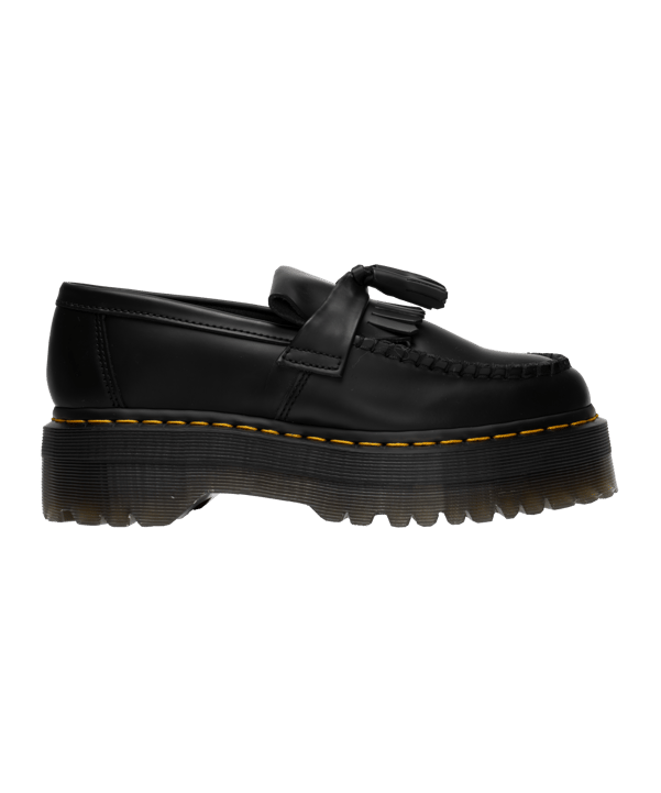 Dr. Martens Adrian Quad Smooth Schwarz - schwarz