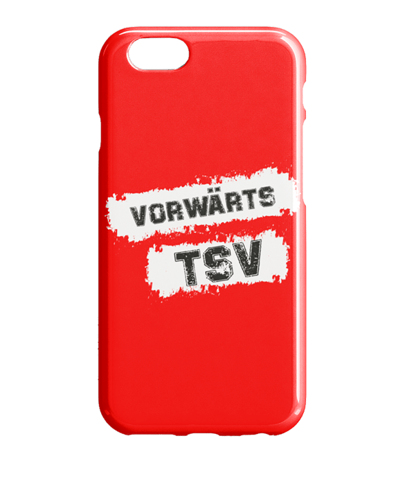 TSV Schopfloch Iphone Case Vorwärts W Rot - rot