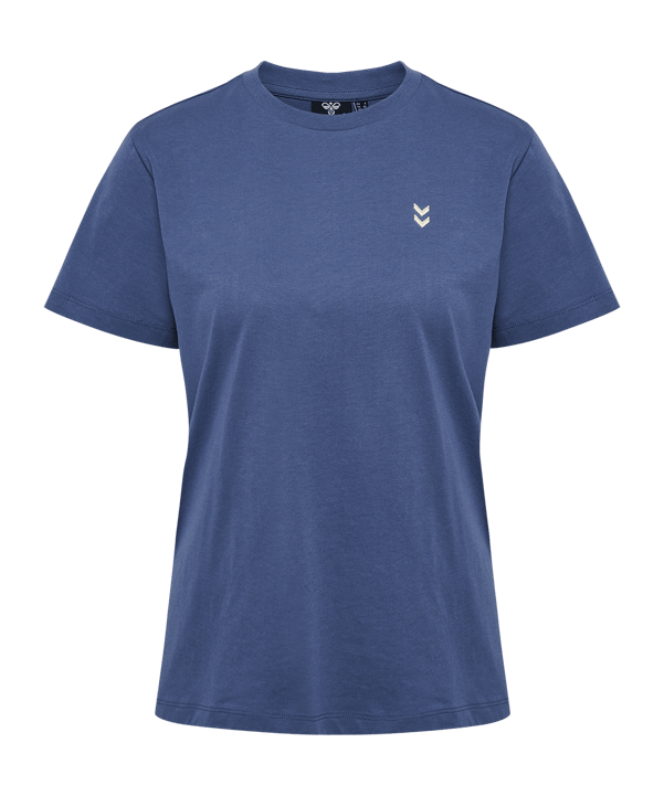 Hummel Pulse T-shirt Dames Blauw K7507 - blauw