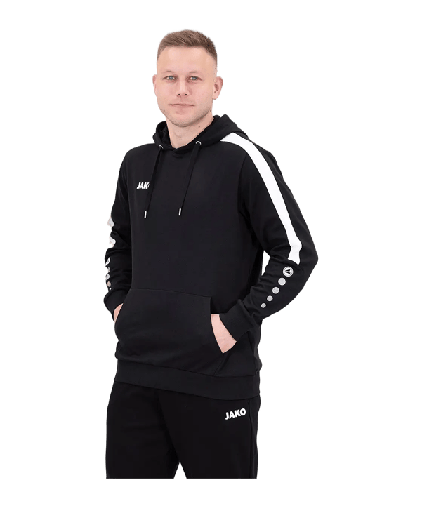 JAKO Power Hoody Zwart K800 - zwart