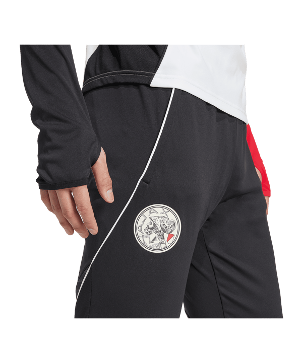adidas Ajax Amsterdam Trainingshose Schwarz - schwarz
