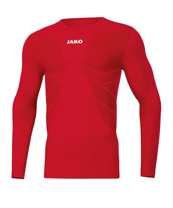 JAKO Comfort 2.0 langarm Rot F01 - rot