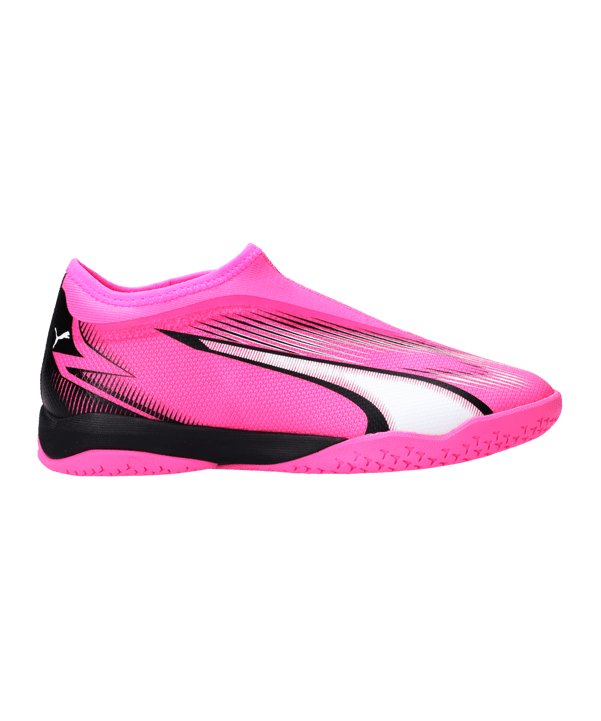 PUMA ULTRA Match LL IT Halle Mid Phenomenal Jr Kids Pink Weiss Schwarz F01 - pink