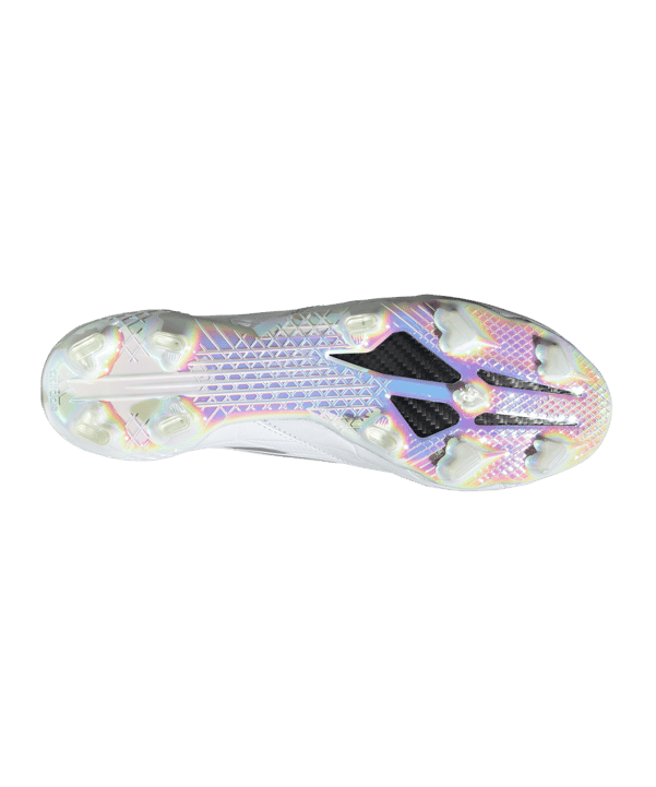 adidas F50 Adizero IV Leather FG Speed Legacy Weiss Silber - weiss