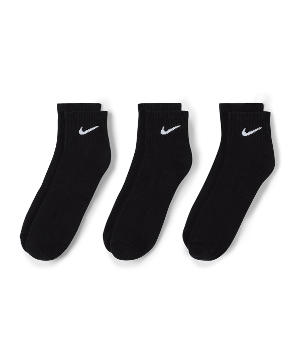 Nike Everyday Cushion Crew 3er Pack Socken F010 - schwarz