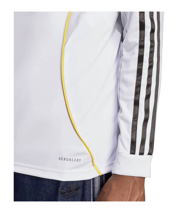 adidas Real Madrid Longsleeve Trikot Home 2025/2026 Weiß - weiss