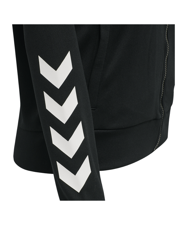 Hummel hmllegacy Poly Kapuzenjacke Damen F2001 - schwarz
