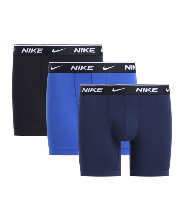 Nike Boxer Brief 3Pk Boxershort Blau FM7U - blau