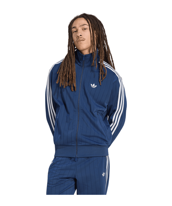 adidas Originals Firebird Drop Needle Track Jacke Blau - blau