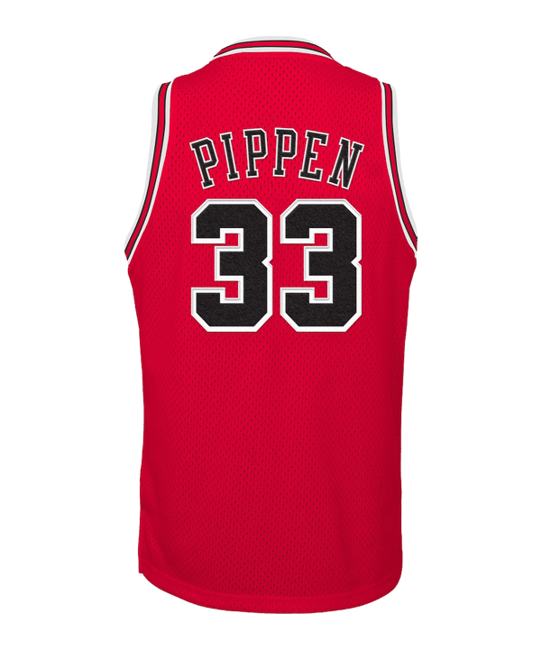 Mitchell and Ness NBA Chicago Bulls 1997-1998 Scottie Pippen Swingman Trikot Rot - rot