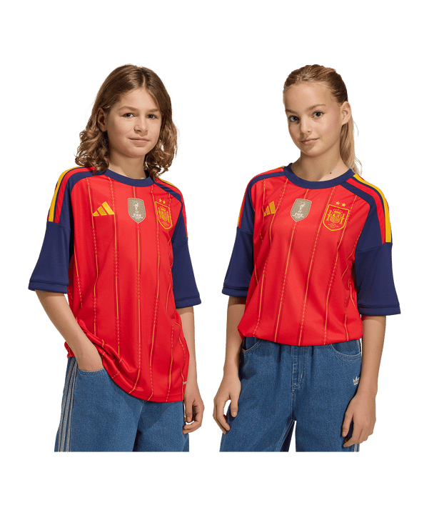 adidas RFEF Spanien Winner Trikot Home 2026 Kids Rot