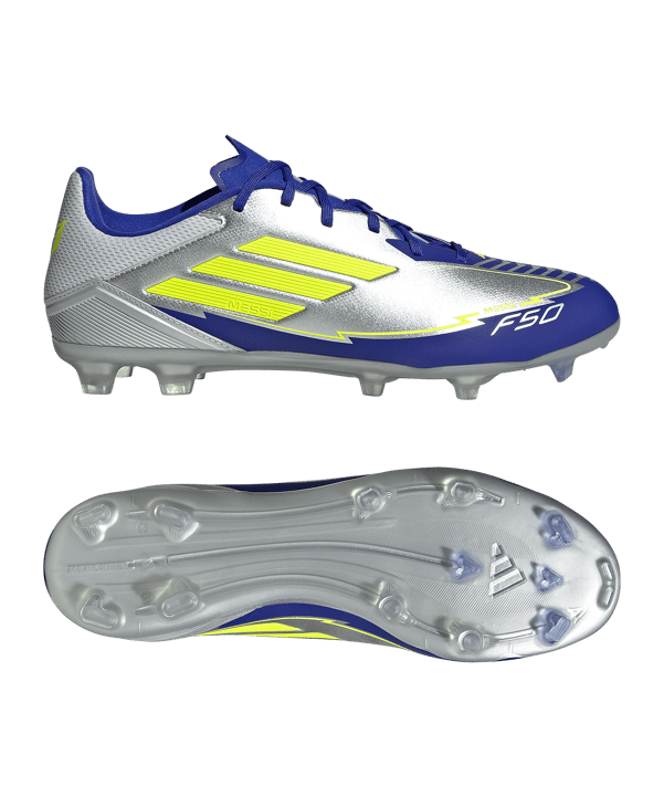 adidas F50 League FG Messi Silber - silber