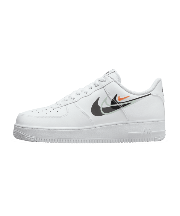 Nike Air Force 1 '07 Weiss Grau Schwarz F100 - weiss
