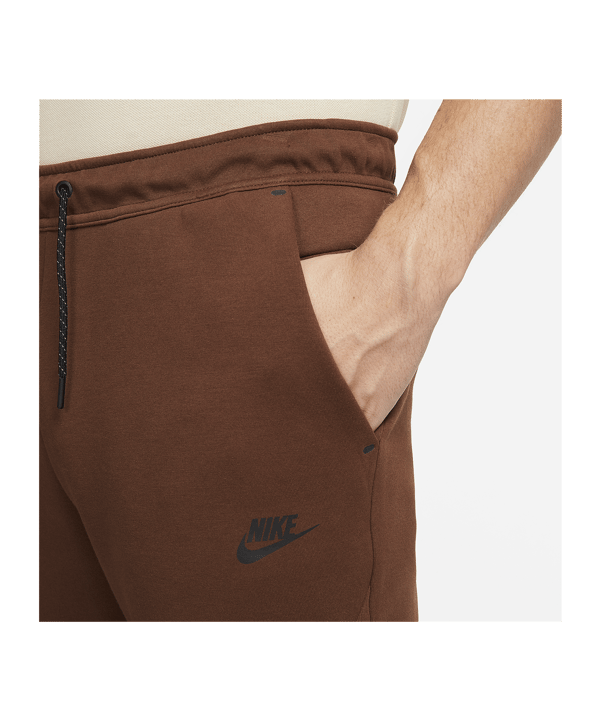 Nike Tech Fleece Jogginhose Braun Schwarz F259 - braun