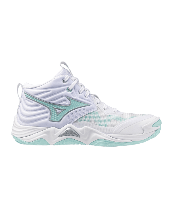 Mizuno Wave Momentum Elite Mid Damen Weiß F45 - weiss