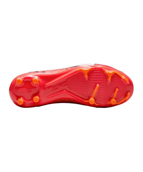 Nike Jr Air Zoom Mercurial Superfly IX Academy FG Dream Speed 7 Kids Rot Weiss Orange F600 - rot