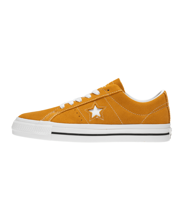 Converse One Star Pro Ox Orange Weiss - orange