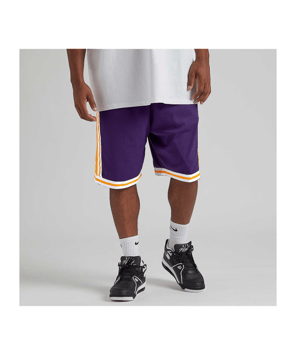 Mitchell and Ness NBA Los Angeles Lakers 1994-1995 Short Lila - lila